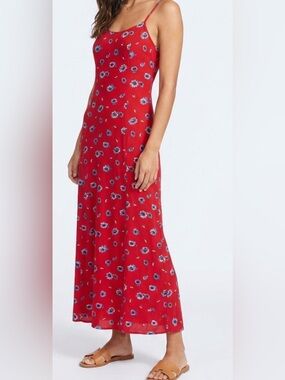 Women's Maxi Dress, Floral, Size Small, Paris Sports Club